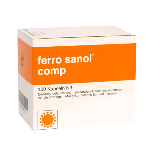 FERRO SANOL comp. Hartkaps.m.msr.&uuml;berz.Pellets