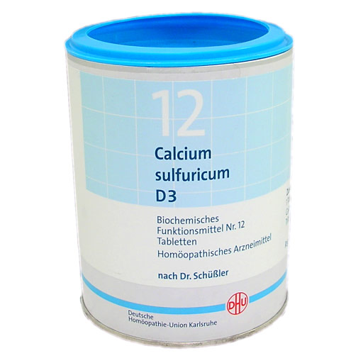 BIOCHEMIE DHU 12 Calcium sulfuricum D 3 Tabletten