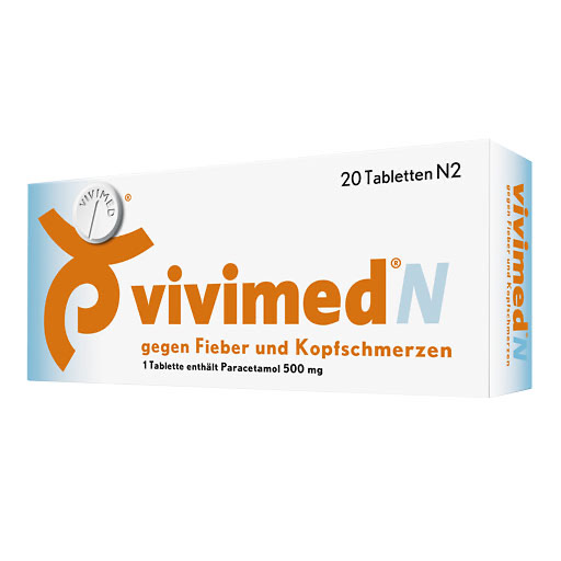 VIVIMED N gegen Fieber und Kopfschmerzen Tabletten