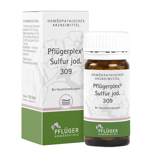 PFL&Uuml;GERPLEX Sulfur jod.309 Tabletten