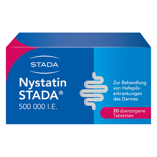 NYSTATIN STADA 500.000 I.E. &uuml;berzogene Tab.