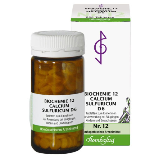 BIOCHEMIE 12 Calcium sulfuricum D 6 Tabletten