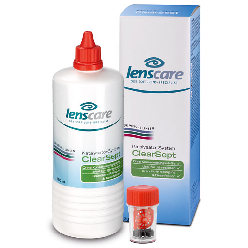 LENSCARE ClearSept 380 ml+Beh&auml;lter