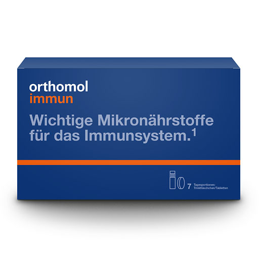 ORTHOMOL Immun Trinkfl&auml;schchen/Tabl.Kombipack.