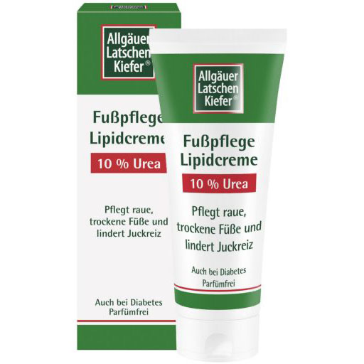 ALLG&Auml;UER LATSCHENK. 10% Urea Fu&szlig; Lipidcreme