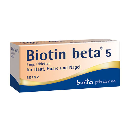 BIOTIN BETA 5 Tabletten