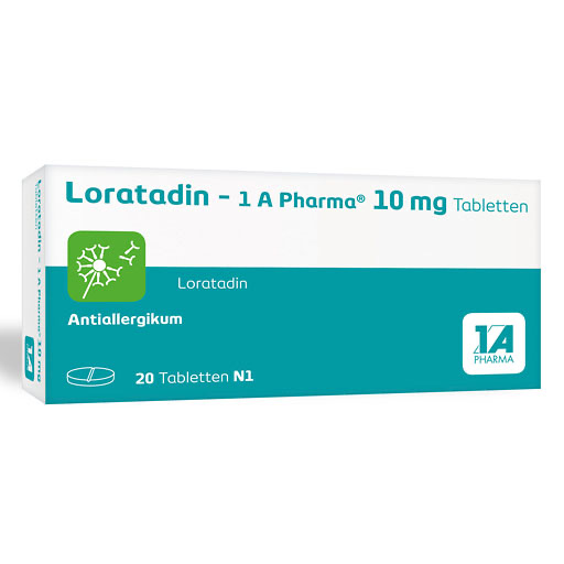 LORATADIN-1A Pharma Tabletten