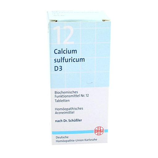 BIOCHEMIE DHU 12 Calcium sulfuricum D 3 Tabletten