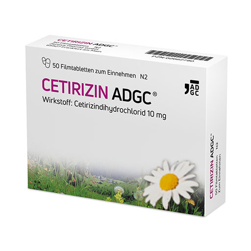 CETIRIZIN ADGC Filmtabletten