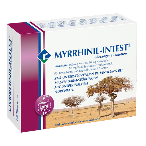 MYRRHINIL INTEST &uuml;berzogene Tabletten