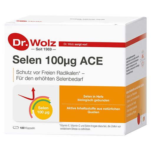 SELEN ACE 100 &mu;g 180 Tage Kapseln
