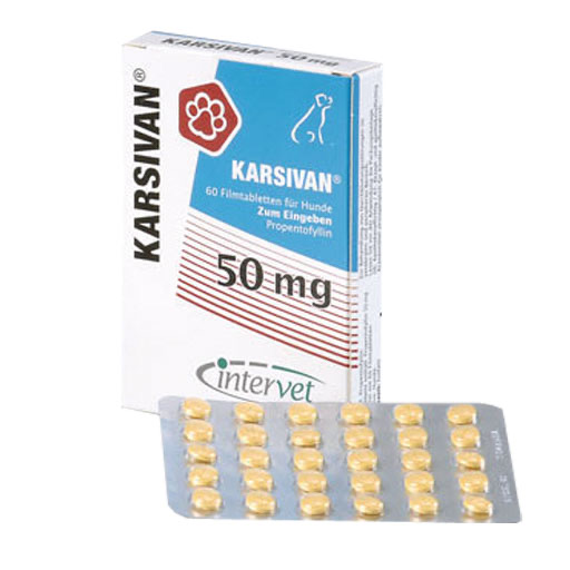 KARSIVAN 50 Filmtabletten f.Hunde