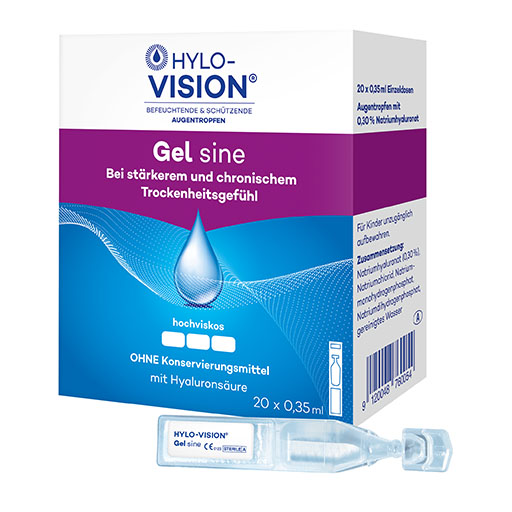 HYLO-VISION Gel sine Einzeldosispipetten