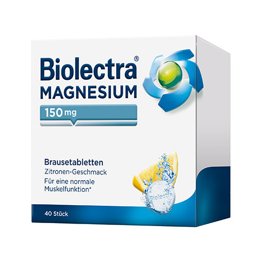 BIOLECTRA Magnesium 150 mg Zitrone Brausetabletten