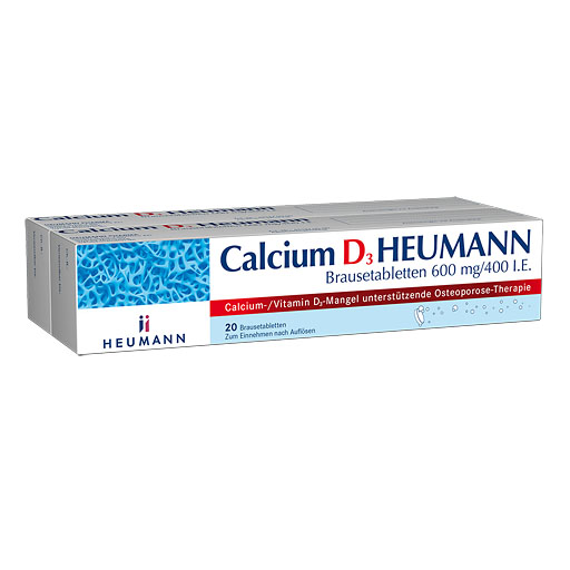 CALCIUM D3 Heumann Brausetabletten 600 mg/400 I.E.