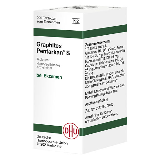GRAPHITES PENTARKAN S Tabletten