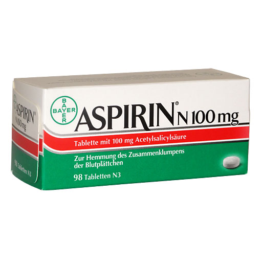 ASPIRIN N 100 mg Tabletten