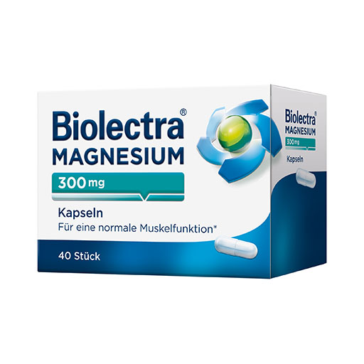 BIOLECTRA Magnesium 300 mg Kapseln