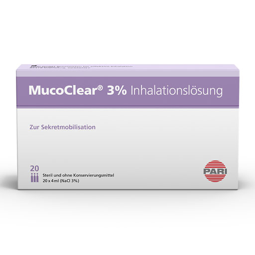 MUCOCLEAR 3% NaCl Inhalationsl&ouml;sung