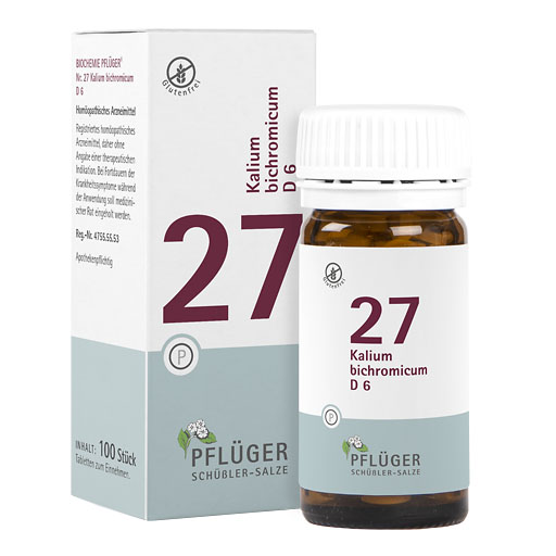 BIOCHEMIE Pfl&uuml;ger 27 Kalium bichromicum D 6 Tabl.