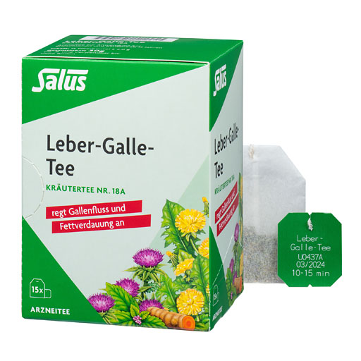 LEBER GALLE-Tee Kr&auml;utertee Nr.18a Salus Filterbtl.