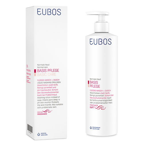 EUBOS FL&Uuml;SSIG rot m.frischem Duft m.Dosiersp.