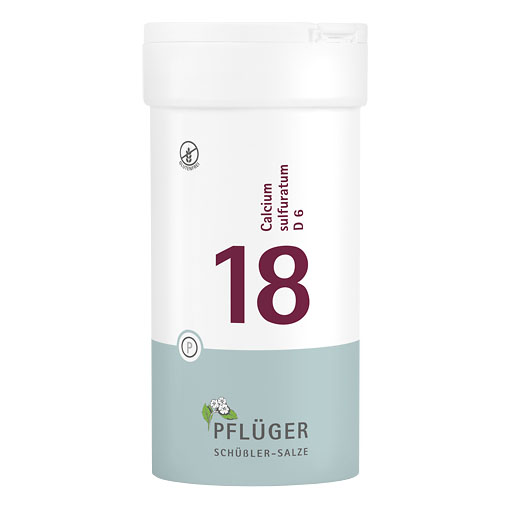 BIOCHEMIE Pfl&uuml;ger 18 Calcium sulfuratum D 6 Tabl.