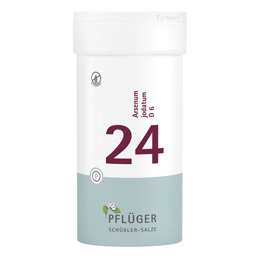 BIOCHEMIE Pfl&uuml;ger 24 Arsenum jodatum D 6 Tabletten