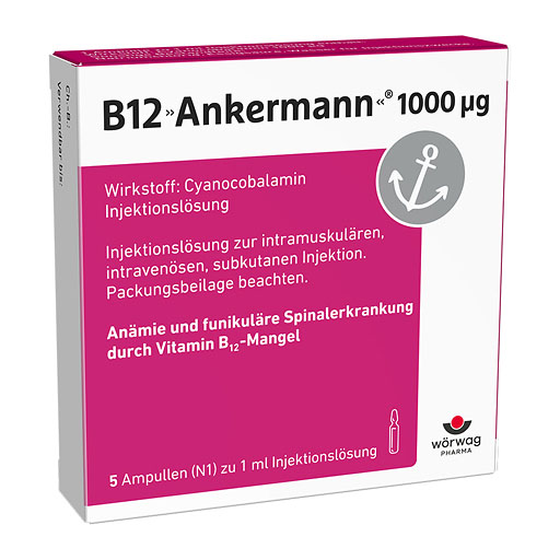 B12 ANKERMANN 1000 &mu;g Injektionsl&ouml;sung Amp.