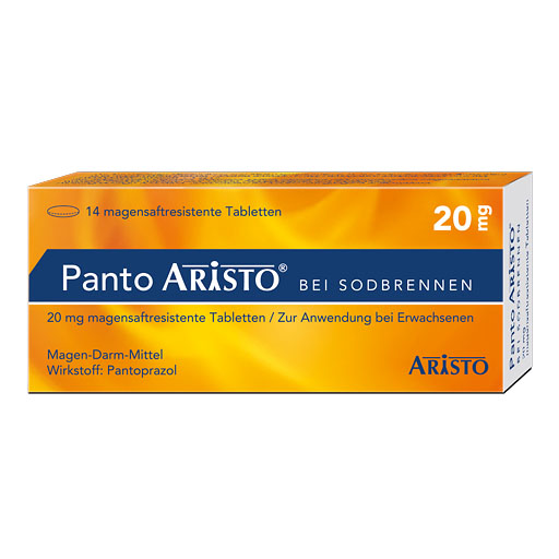 PANTO Aristo bei Sodbrennen 20 mg magensaftr.Tabl.
