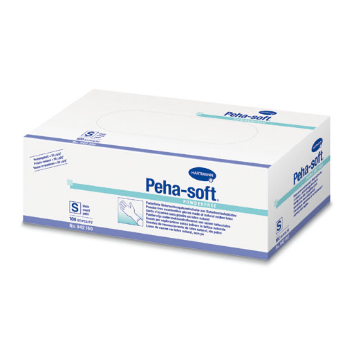 PEHA-SOFT Latex Unt.Hands.unsteril puderfrei L