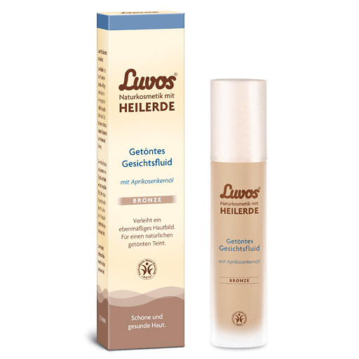 LUVOS Naturkosmetik get&ouml;ntes Gesichtsfluid bronze