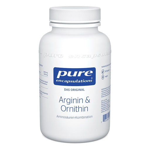 PURE ENCAPSULATIONS Arginin+Ornithin Kapseln