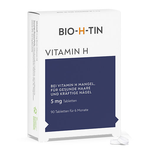 BIO-H-TIN Vitamin H 5 mg f&uuml;r 6 Monate Tabletten
