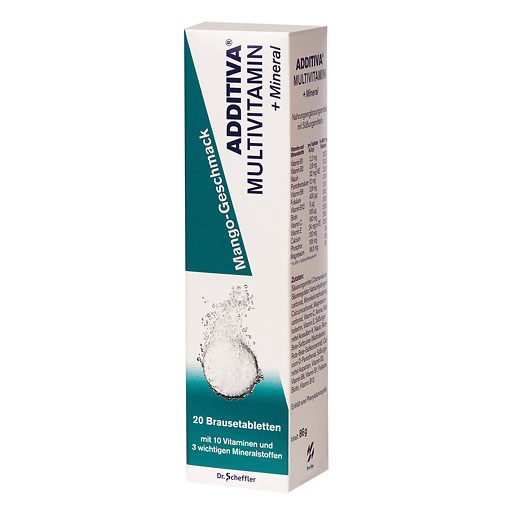 ADDITIVA Multivit.+Mineral Mango R Brausetabletten