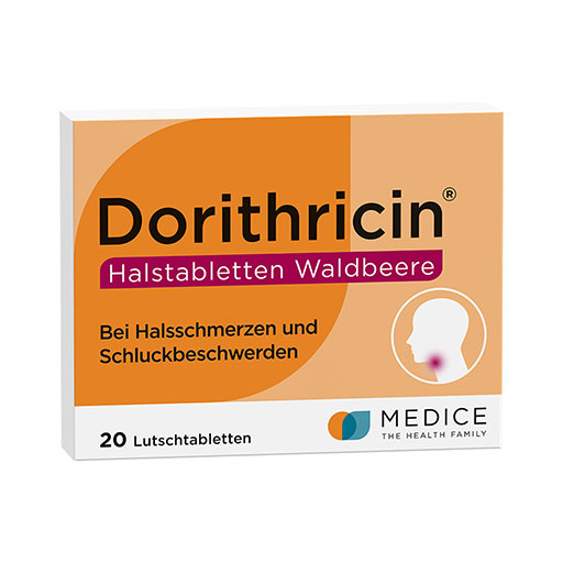 DORITHRICIN Halstabletten Waldbeere