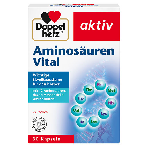 DOPPELHERZ Aminos&auml;uren Vital Kapseln
