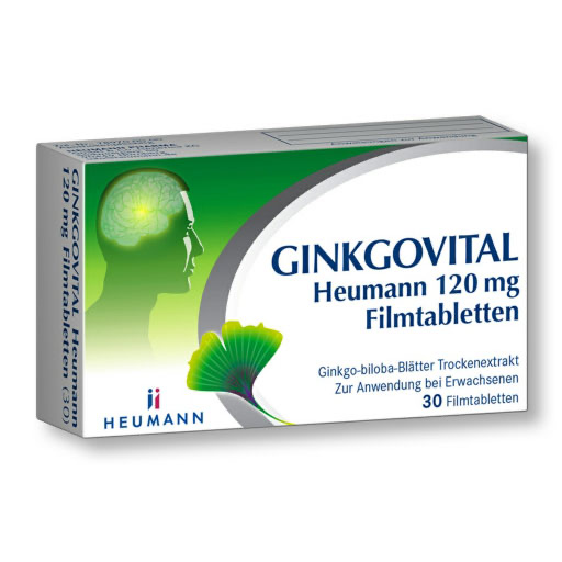 GINKGOVITAL Heumann 120 mg Filmtabletten