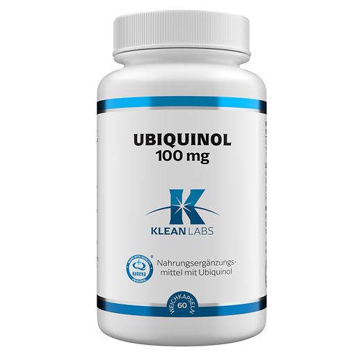 UBIQUINOL COENZYM Q10 reduz.100 mg KLEAN LABS Kps.