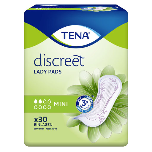 TENA LADY Discreet Inkontinenz Einlagen mini