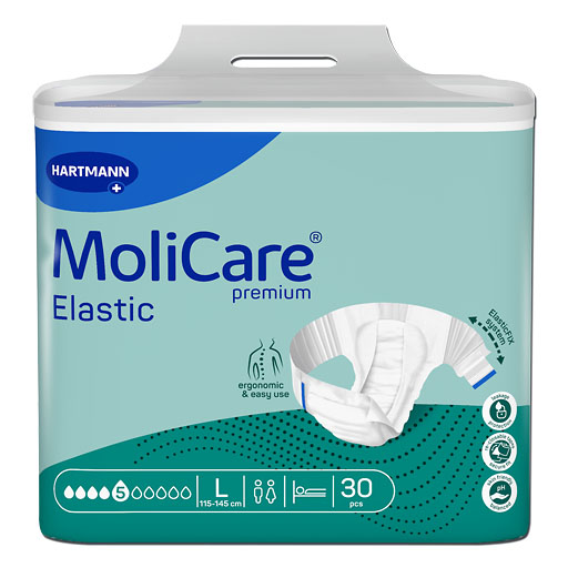 MOLICARE Premium Elastic Slip 5 Tropfen Gr.L