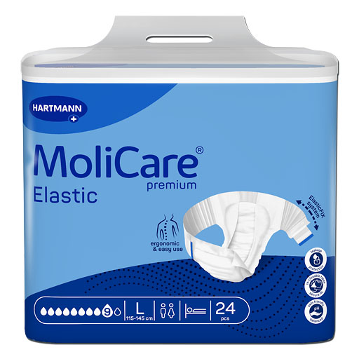 MOLICARE Premium Elastic Slip 9 Tropfen Gr.L