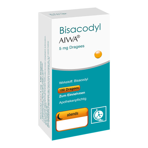 BISACODYL AIWA 5 mg Dragees