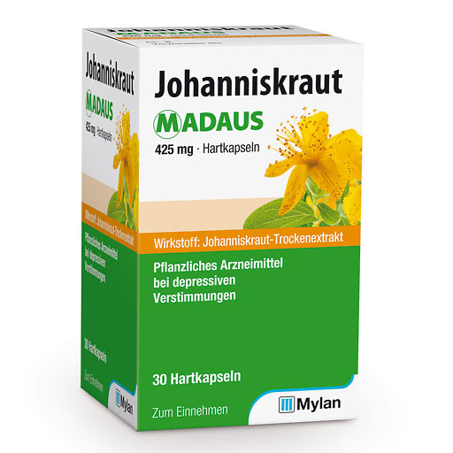 JOHANNISKRAUT MADAUS 425 mg Hartkapseln