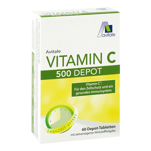 VITAMIN C 500 mg Depot Tabletten