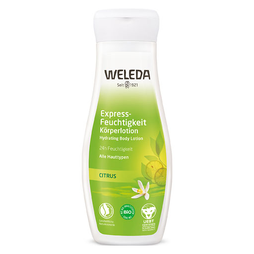 WELEDA Citrus Express-Feuchtigkeit K&ouml;rperlotion
