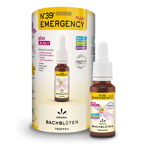 BACHBL&Uuml;TEN No.39 Emergency plus Tropf.z.Einnehmen