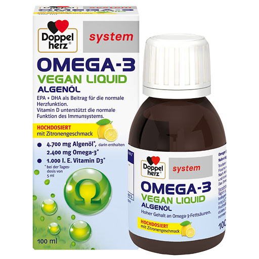 DOPPELHERZ Omega-3 vegan Liquid system
