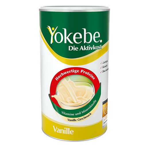 YOKEBE Vanille lactosefrei NF2 Pulver