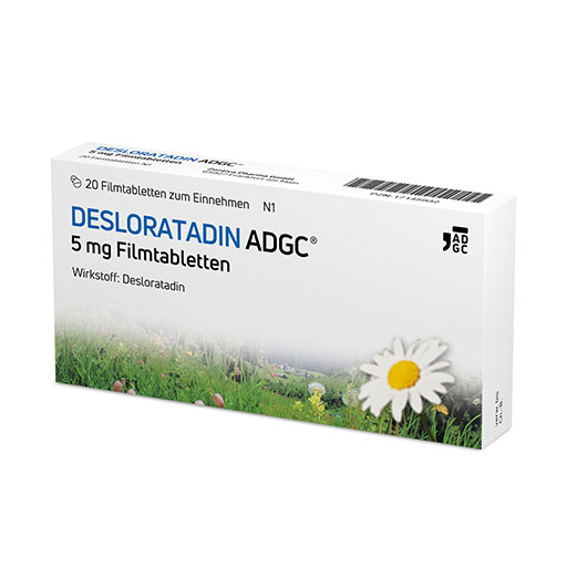 DESLORATADIN ADGC 5 mg Filmtabletten